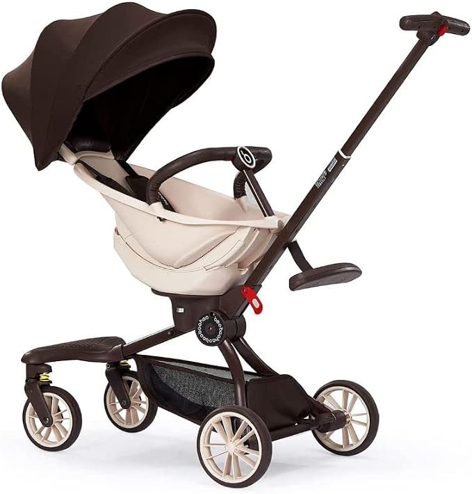Little Bunnies Cocoon Plus | Lightweight Foldable Baby Stroller | Aluminium Frame | Compact Travel Design | Premium Baby Pram