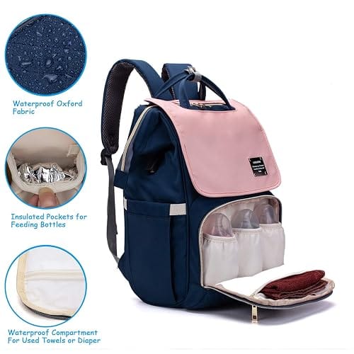 Diaper Bags with USB Charging Port