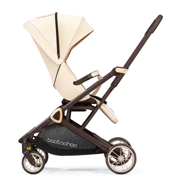 Little Bunnies Urban Glider Reversible Baby Stroller | Parent & Forward Facing | Adjustable Recline | One-Click Steering | Compact Fold | Storage Basket