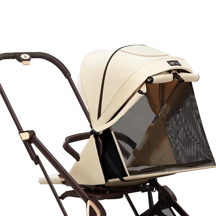 Little Bunnies Urban Glider Reversible Baby Stroller | Parent & Forward Facing | Adjustable Recline | One-Click Steering | Compact Fold | Storage Basket