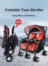 Little Bunnies Twin Baby Stroller (double pram) – view 2