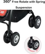 Little Bunnies Twin Baby Stroller (double pram) – view 4