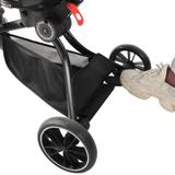 Egg Shell Design | Lightweight Foldable Baby Stroller | Aluminium Frame | Compact Travel Design | Premium Baby Pram | 6 Months to 15 Kg | 360° Smart Rotating Seat | Adjustable Push Handle | Multi Position Reclining Seat