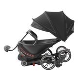 Egg Shell Design | Lightweight Foldable Baby Stroller | Aluminium Frame | Compact Travel Design | Premium Baby Pram | 6 Months to 15 Kg | 360° Smart Rotating Seat | Adjustable Push Handle | Multi Position Reclining Seat