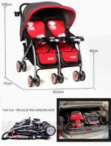 Little Bunnies Twin Baby Stroller (double pram) – view 9