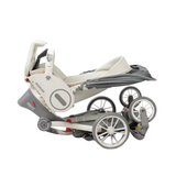 Travel Stroller | Reversible Parent-Facing Seat | Adjustable Recline | UPF 50+ Canopy | Compact Fold | Lightweight Design | High Landscape Stroller