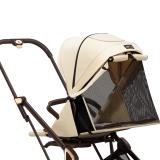 Reversible Baby Stroller | One-Click Steering | Compact Fold | Aluminium Frame | Adjustable Reclining Seat | Spacious under seat Basket | Folded small size with telescopic tie rod